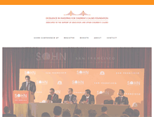Tablet Screenshot of excellencesf.org